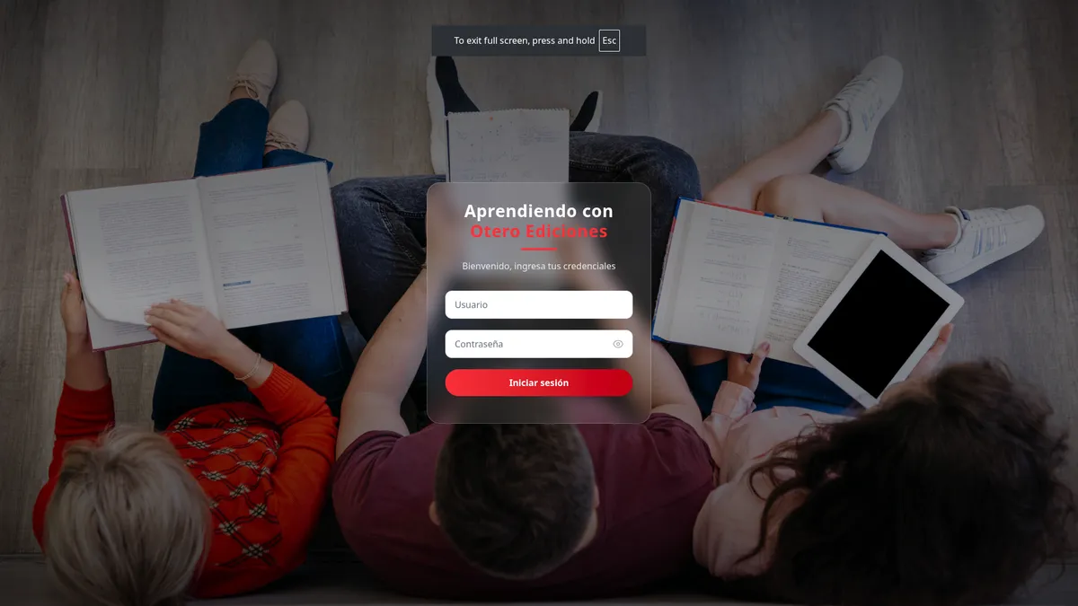 Learning with Otero Ediciones